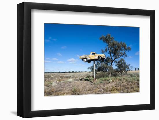 Old Truck on a Huge Pole-Michael Runkel-Framed Photographic Print