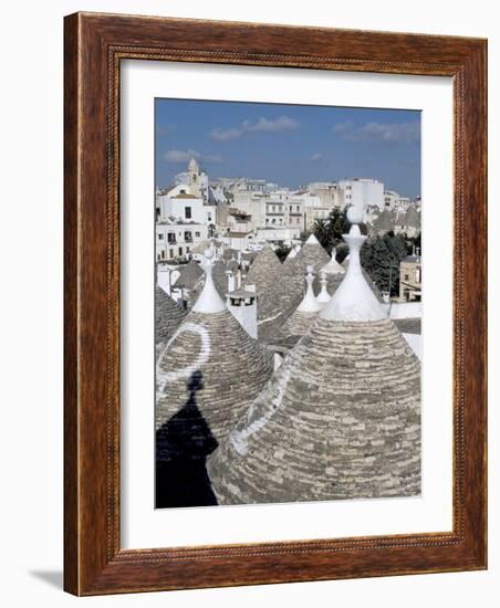 Old Trulli Houses with Stone Domed Roof, Alberobello, Unesco World Heritage Site, Puglia, Italy-R H Productions-Framed Photographic Print