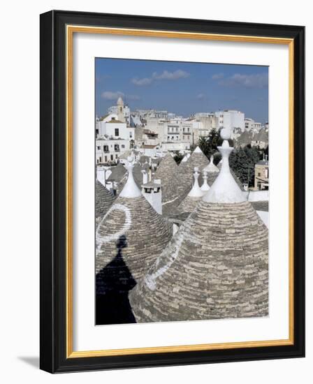 Old Trulli Houses with Stone Domed Roof, Alberobello, Unesco World Heritage Site, Puglia, Italy-R H Productions-Framed Photographic Print