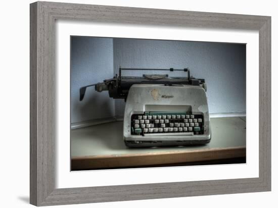 Old Typewriter-Nathan Wright-Framed Photographic Print