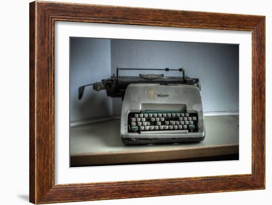 Old Typewriter-Nathan Wright-Framed Photographic Print