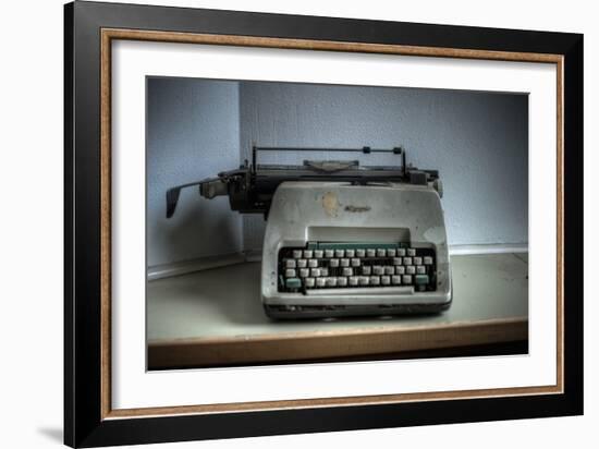 Old Typewriter-Nathan Wright-Framed Photographic Print