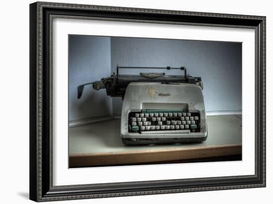 Old Typewriter-Nathan Wright-Framed Photographic Print