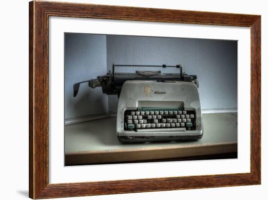 Old Typewriter-Nathan Wright-Framed Photographic Print