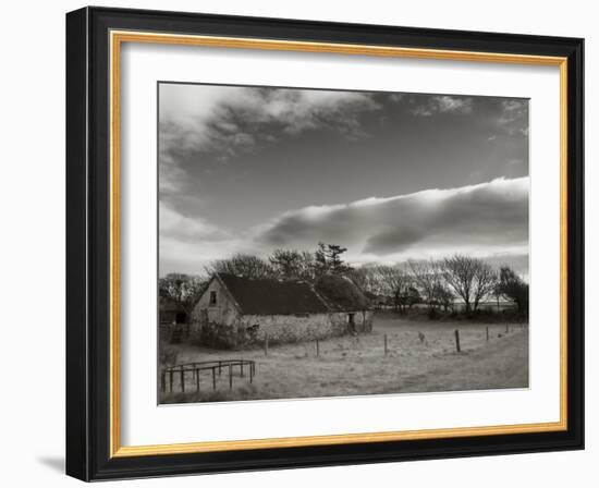 Old Unused Farm Near Ballyvooney, the Copper Coast, County Waterford, Ireland-null-Framed Photographic Print