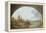 Old Vauxhall Bridge, London (Oil on Canvas)-William Clarkson Stanfield-Framed Premier Image Canvas