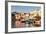 Old Venetian Harbour, Taverns on Seaside, Rethymno (Rethymnon)-Markus Lange-Framed Photographic Print