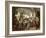 Old Vienne Coffee House Scene, C.1900 (Painting)-Anonymous Anonymous-Framed Giclee Print