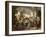 Old Vienne Coffee House Scene, C.1900 (Painting)-Anonymous Anonymous-Framed Giclee Print