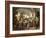 Old Vienne Coffee House Scene, C.1900 (Painting)-Anonymous Anonymous-Framed Giclee Print