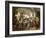 Old Vienne Coffee House Scene, C.1900 (Painting)-Anonymous Anonymous-Framed Giclee Print