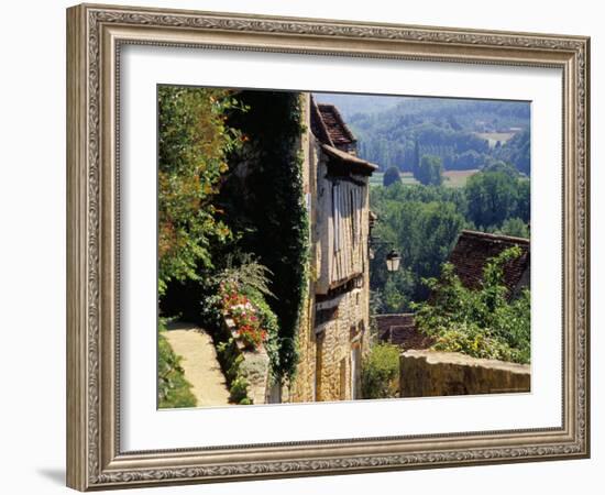 Old Village of Limeuil, Dordogne Valley, Aquitaine, France-David Hughes-Framed Photographic Print