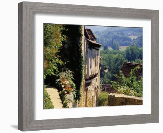 Old Village of Limeuil, Dordogne Valley, Aquitaine, France-David Hughes-Framed Photographic Print