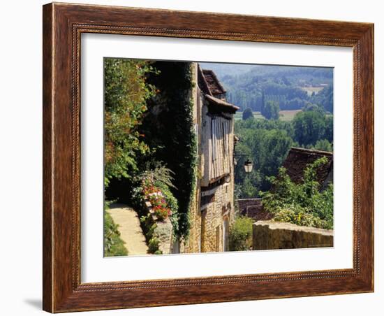 Old Village of Limeuil, Dordogne Valley, Aquitaine, France-David Hughes-Framed Photographic Print