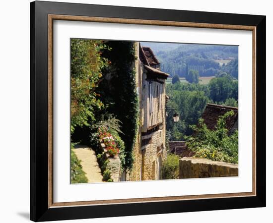 Old Village of Limeuil, Dordogne Valley, Aquitaine, France-David Hughes-Framed Photographic Print