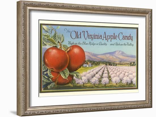Old Virginia Apple Candy-null-Framed Art Print