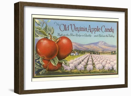 Old Virginia Apple Candy-null-Framed Art Print
