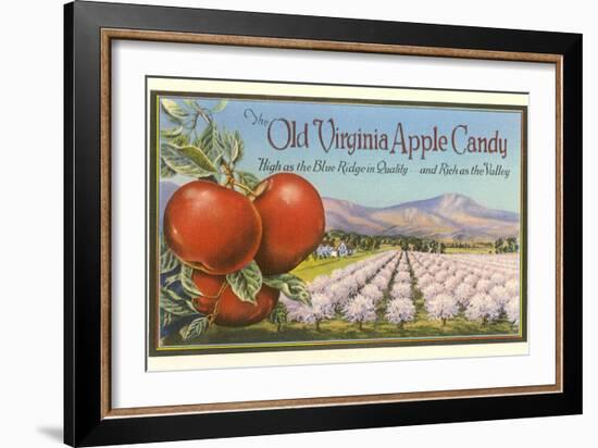 Old Virginia Apple Candy-null-Framed Art Print