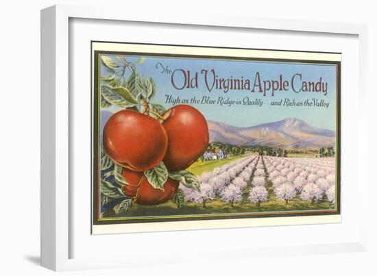 Old Virginia Apple Candy-null-Framed Art Print