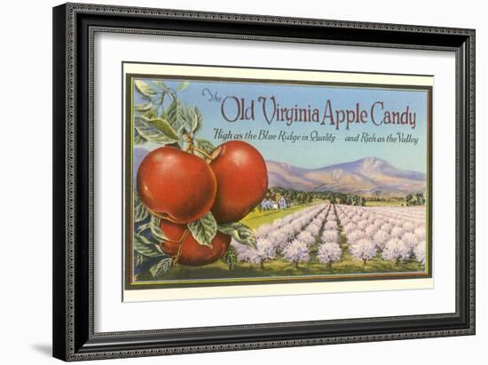 Old Virginia Apple Candy-null-Framed Art Print