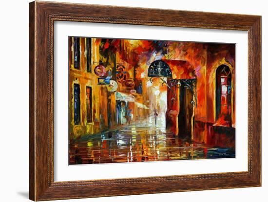 Old Vitebsk-Leonid Afremov-Framed Art Print