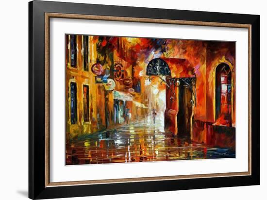 Old Vitebsk-Leonid Afremov-Framed Art Print