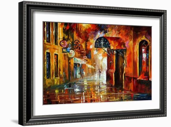 Old Vitebsk-Leonid Afremov-Framed Art Print