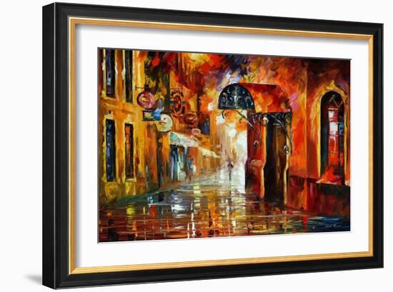 Old Vitebsk-Leonid Afremov-Framed Art Print