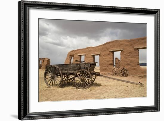 Old Wagons, Fort Union National Monument, New Mexico, United States of America, North America-Richard Maschmeyer-Framed Photographic Print