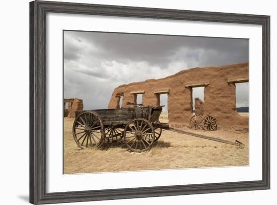 Old Wagons, Fort Union National Monument, New Mexico, United States of America, North America-Richard Maschmeyer-Framed Photographic Print