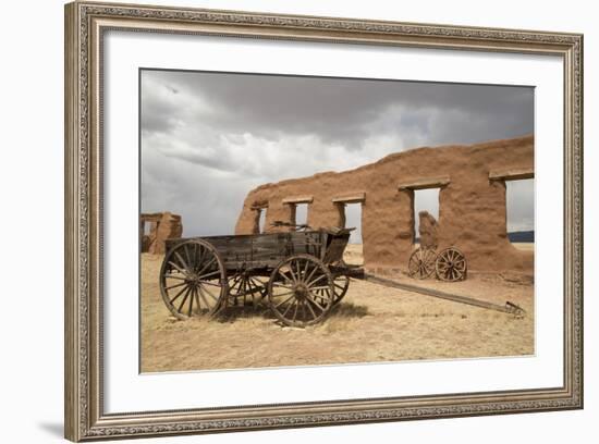 Old Wagons, Fort Union National Monument, New Mexico, United States of America, North America-Richard Maschmeyer-Framed Photographic Print