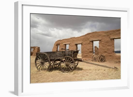 Old Wagons, Fort Union National Monument, New Mexico, United States of America, North America-Richard Maschmeyer-Framed Photographic Print