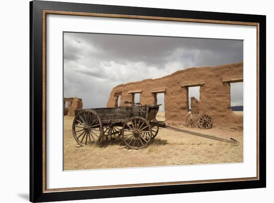 Old Wagons, Fort Union National Monument, New Mexico, United States of America, North America-Richard Maschmeyer-Framed Photographic Print