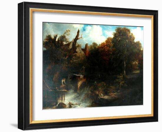 Old Water Mill, North Devon-Frederick Richard Lee-Framed Giclee Print