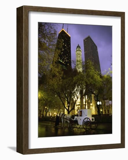 Old Water Tower, Chicago, Illinois, USA-null-Framed Photographic Print