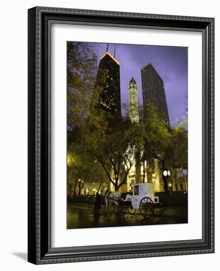 Old Water Tower, Chicago, Illinois, USA-null-Framed Photographic Print