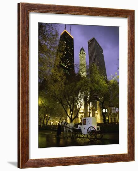 Old Water Tower, Chicago, Illinois, USA-null-Framed Photographic Print