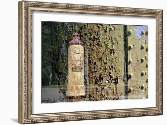Old Water Tower-5fishcreative-Framed Giclee Print