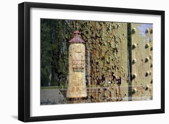 Old Water Tower-5fishcreative-Framed Giclee Print