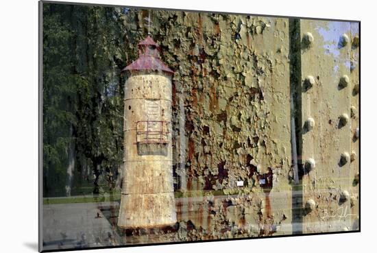 Old Water Tower-5fishcreative-Mounted Giclee Print