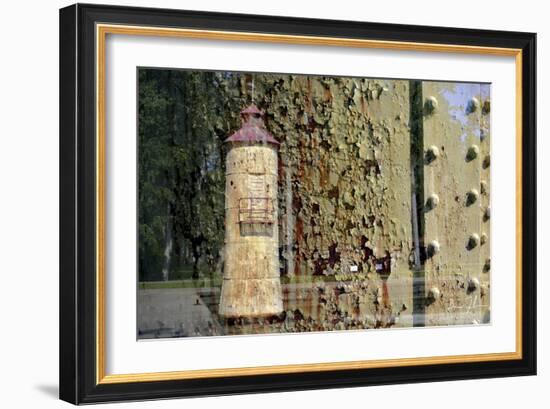 Old Water Tower-5fishcreative-Framed Giclee Print