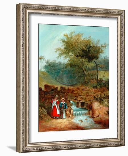 Old Well, Birks Hall, Halifax-Walter Heath-Framed Giclee Print