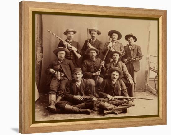 Old West Posse-null-Framed Stretched Canvas