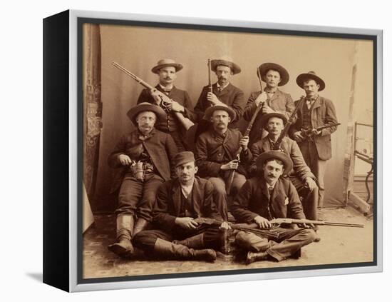 Old West Posse-null-Framed Stretched Canvas