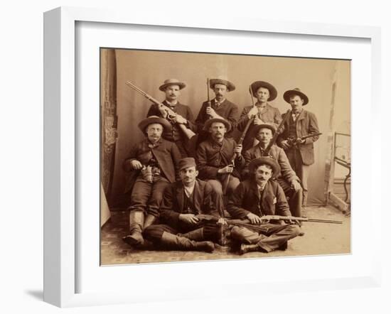 Old West Posse-null-Framed Art Print