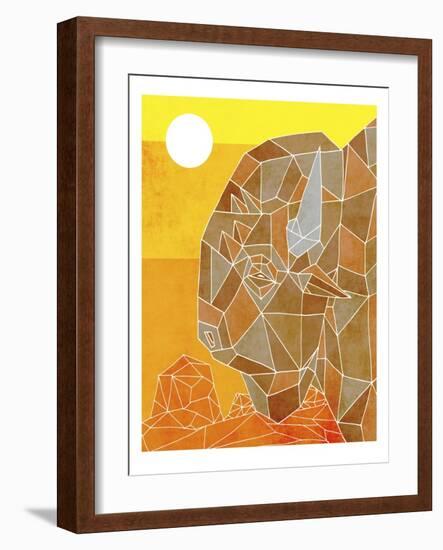 Old West-Ric Stultz-Framed Giclee Print