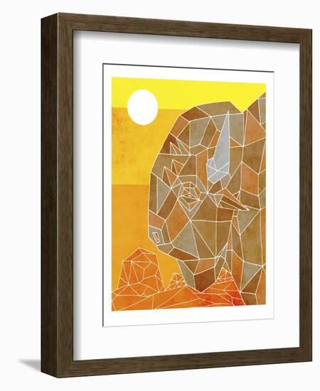 Old West-Ric Stultz-Framed Giclee Print