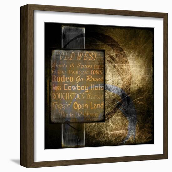 Old West-LightBoxJournal-Framed Giclee Print