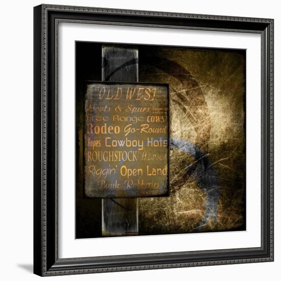 Old West-LightBoxJournal-Framed Giclee Print