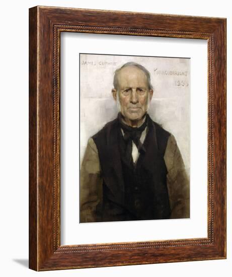 Old Willie - the Village Worthy, 1886-Sir James Guthrie-Framed Giclee Print